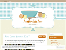 Tablet Screenshot of herbinkitchen.com